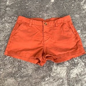 Orange shorts